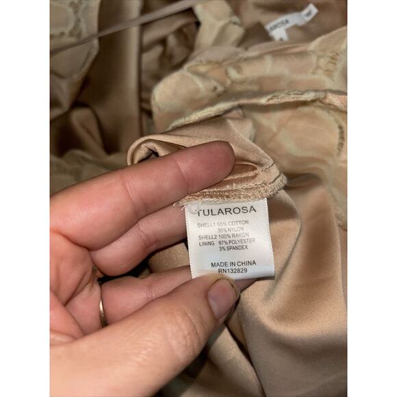 Tularosa Cotton Blend Lace Sleeveless Dress Size S - Picture 7 of 7